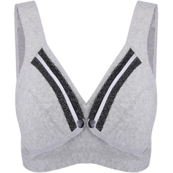 Women Seamless Nursing Bra, Soft Cotton Sleeping Maternity Breastfeeding Bra Pregnant Women Underwear