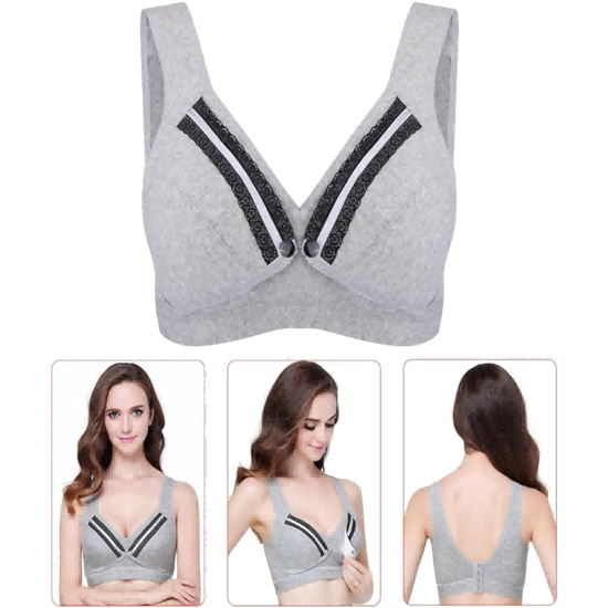 Women Seamless Nursing Bra, Soft Cotton Sleeping Maternity Breastfeeding Bra Pregnant Women Underwear Women Seamless Nursing Bra, Soft Cotton Sleeping Maternity Breastfeeding Bra Pregnant Women Underwear