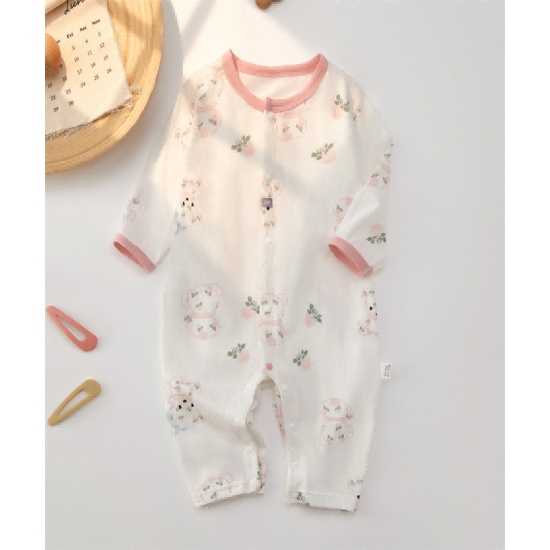 Baby jumpsuits, pure cotton, summer thin style, baby girl clothes, crawling clothes, boneless infant long sleeve baby clothes Baby jumpsuits, pure cotton, summer thin style, baby girl clothes, crawling clothes, boneless infant long sleeve baby clothes