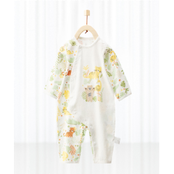 Newborn baby summer thin cotton jumpsuit