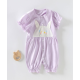 Baby girl jumpsuit short sleeve summer baby thin style outdoor breathable Baby girl jumpsuit short sleeve summer baby thin style outdoor breathable