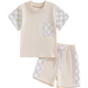 Baby Boy Summer Outfit Short Sleeve T-Shirt Tops Elastic Drawstring Shorts Set Baby Boys Clothes Baby Boy Summer Outfit Short Sleeve T-Shirt Tops Elastic Drawstring Shorts Set Baby Boys Clothes