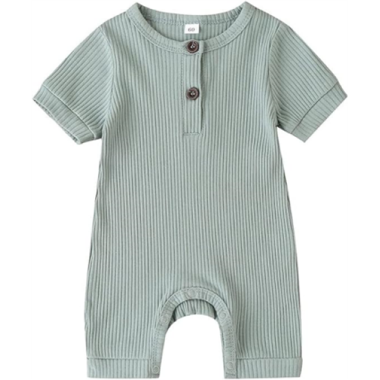 Baby Boy Girl 2 Pack Solid Romper Short/Long Sleeve One Piece Jumpsuits Clothes Sets Baby Boy Girl 2 Pack Solid Romper Short/Long Sleeve One Piece Jumpsuits Clothes Sets