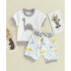 Boys Summer Outfits Mamas Boy Checkerboard Short Sleeve T-Shirts Tops and Elastic Waist Shorts Clothes Sets Boys Summer Outfits Mamas Boy Checkerboard Short Sleeve T-Shirts Tops and Elastic Waist Shorts Clothes Sets