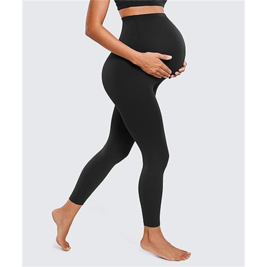 Womens Butterluxe Maternity Leggings Over The Belly 25" - Buttery Soft Workout Activewear Yoga Pregnancy Pants Womens Butterluxe Maternity Leggings Over The Belly 25" - Buttery Soft Workout Activewear Yoga Pregnancy Pants