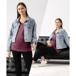 Long Enough Maternity Shirts Short Sleeve Summer Pregnancy Tops& Tees Clothes V Neck Casual Outfits for Women