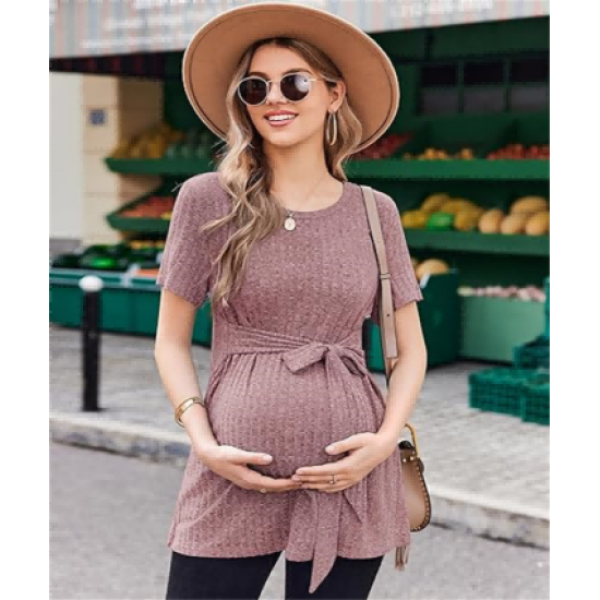 Maternity Tops Short Sleeve Pregnancy Shirt Tee Tunic Casual T Shirts Blouses Maternity Tops Short Sleeve Pregnancy Shirt Tee Tunic Casual T Shirts Blouses