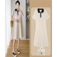 Maternity dress summer short-sleeved polo dress lapel maternity summer short-sleeved maternity dress Korean loose Maternity dress summer short-sleeved polo dress lapel maternity summer short-sleeved maternity dress Korean loose