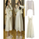 Maternity Dresses Outer 2025 New Summer v-neck a-line Suspender Skirt Sub Casual Set Design Two Pieces Maternity Dresses Outer 2025 New Summer v-neck a-line Suspender Skirt Sub Casual Set Design Two Pieces