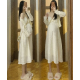 Maternity Dresses Outer 2025 New Summer v-neck a-line Suspender Skirt Sub Casual Set Design Two Pieces Maternity Dresses Outer 2025 New Summer v-neck a-line Suspender Skirt Sub Casual Set Design Two Pieces