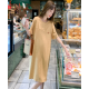 Maternity new short-sleeved T-shirt summer mid-length casual loose big yards hot mom dress tide mom Maternity new short-sleeved T-shirt summer mid-length casual loose big yards hot mom dress tide mom