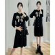 Autumn new small fragrant wind knitted maternity dress sweater dresses Autumn new small fragrant wind knitted maternity dress sweater dresses