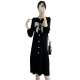 Autumn new small fragrant wind knitted maternity dress sweater dresses Autumn new small fragrant wind knitted maternity dress sweater dresses