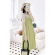 Maternity dress summer short-sleeved thin green false two-piece small loose Korean version of the fashionable hot mom Yanqi outing Maternity dress summer short-sleeved thin green false two-piece small loose Korean version of the fashionable hot mom Yanqi outing