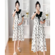 Maternity summer dress fashion doll collar splicing short-sleeved thin summer Mori floral maternity dress Zi Maternity summer dress fashion doll collar splicing short-sleeved thin summer Mori floral maternity dress Zi